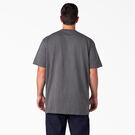 T-shirt en tissu chin&eacute; &eacute;pais &agrave; manches courtes - Charcoal Gray Heather &#40;CGH&#41;