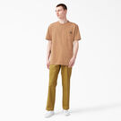 T-shirt en tissu chin&eacute; &eacute;pais &agrave; manches courtes - Brown Duck Heather &#40;BDH&#41;