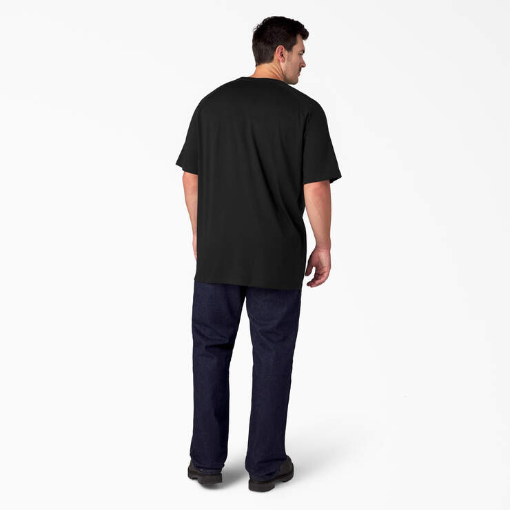 T-shirt rafraîchissant à manches courtes et à poche - Black (BK) numéro de l’image 10