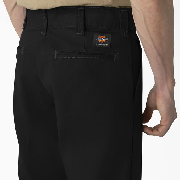 Dickies Skateboarding Regular Fit Double Knee Pants - Black &#40;BK&#41;