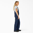 Women&rsquo;s Denim Double Front Bib Overalls - Stonewashed Dark Blue &#40;DSW&#41;