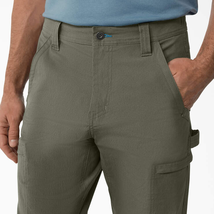 Pantalon cargo antidéchirure, aéré et de coupe standard - Moss Green (MS) numéro de l’image 5