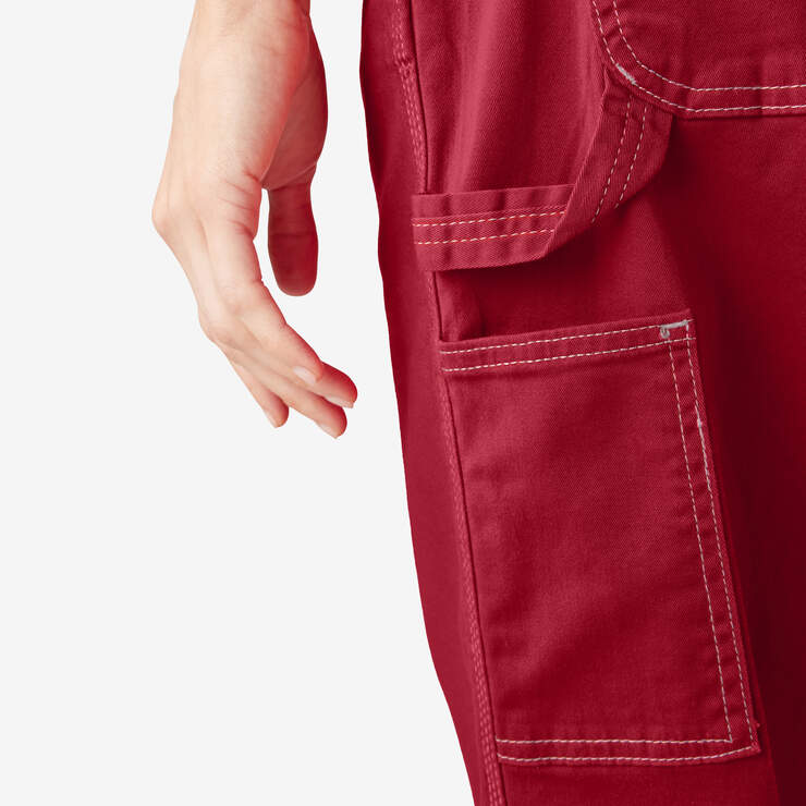 Pantalon menuisier de coupe décontractée pour femmes - English Red (ER) numéro de l’image 9