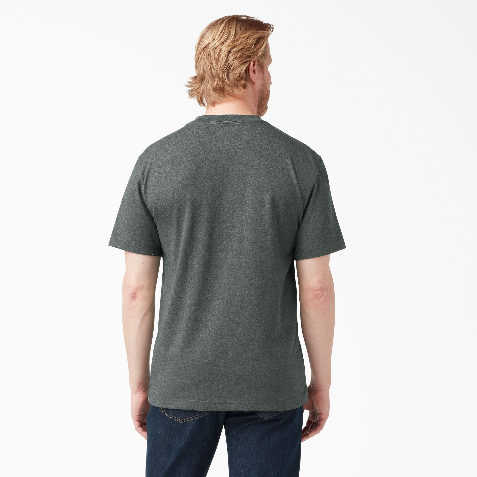 Men s Heavyweight Heathered Short Sleeve Pocket T Shirt Dickies Canada