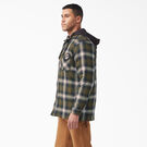 Flannel Shirt Jacket with DWR - Dark Olive/Black Plaid &#40;A2A&#41;