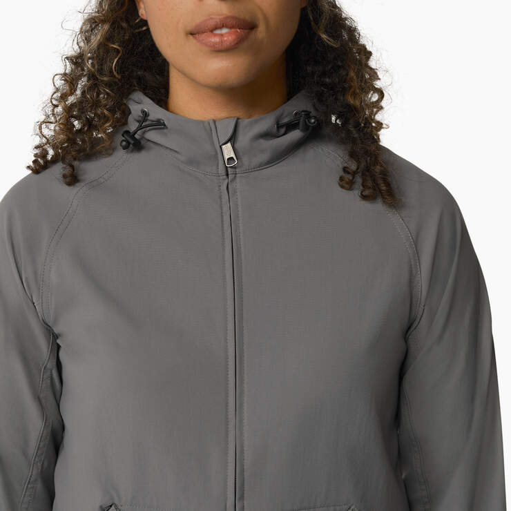 Women's Performance Hooded Jacket - Graphite Gray (GA) image number 5