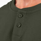 Long Sleeve Henley T-Shirt - Olive Green &#40;OG&#41;