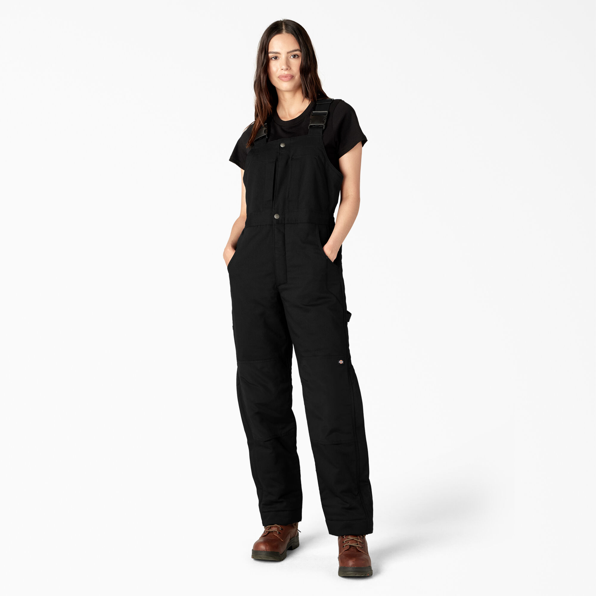 Women s Bib Overalls Black Dickies Canada