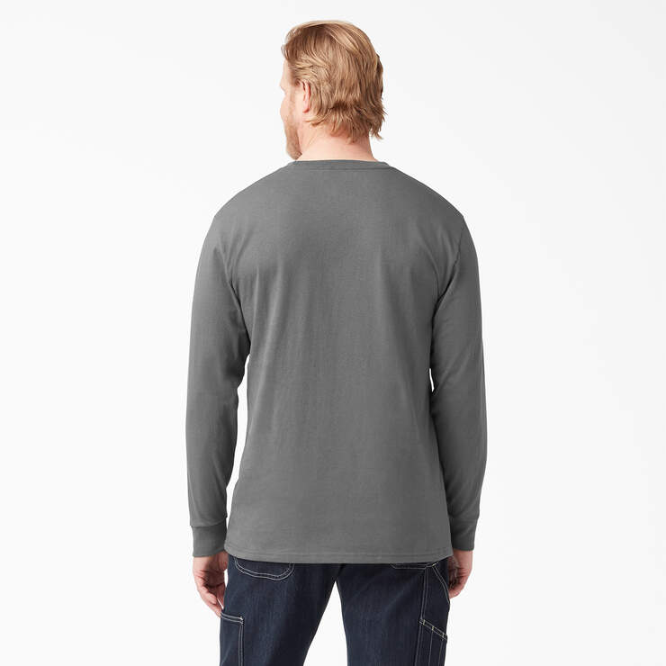 Long Sleeve Regular Fit Icon Graphic T-Shirt - Stone Gray (SNG) image number 2