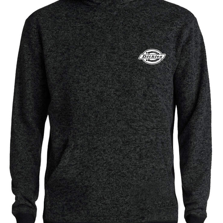 Men's pullover hoodie embroidery Dickies logo - Black (BK) image number 1