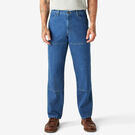 Jeans en denim d&eacute;contract&eacute; &agrave; genoux renforc&eacute;s - Stonewashed Indigo Blue &#40;SNB&#41;