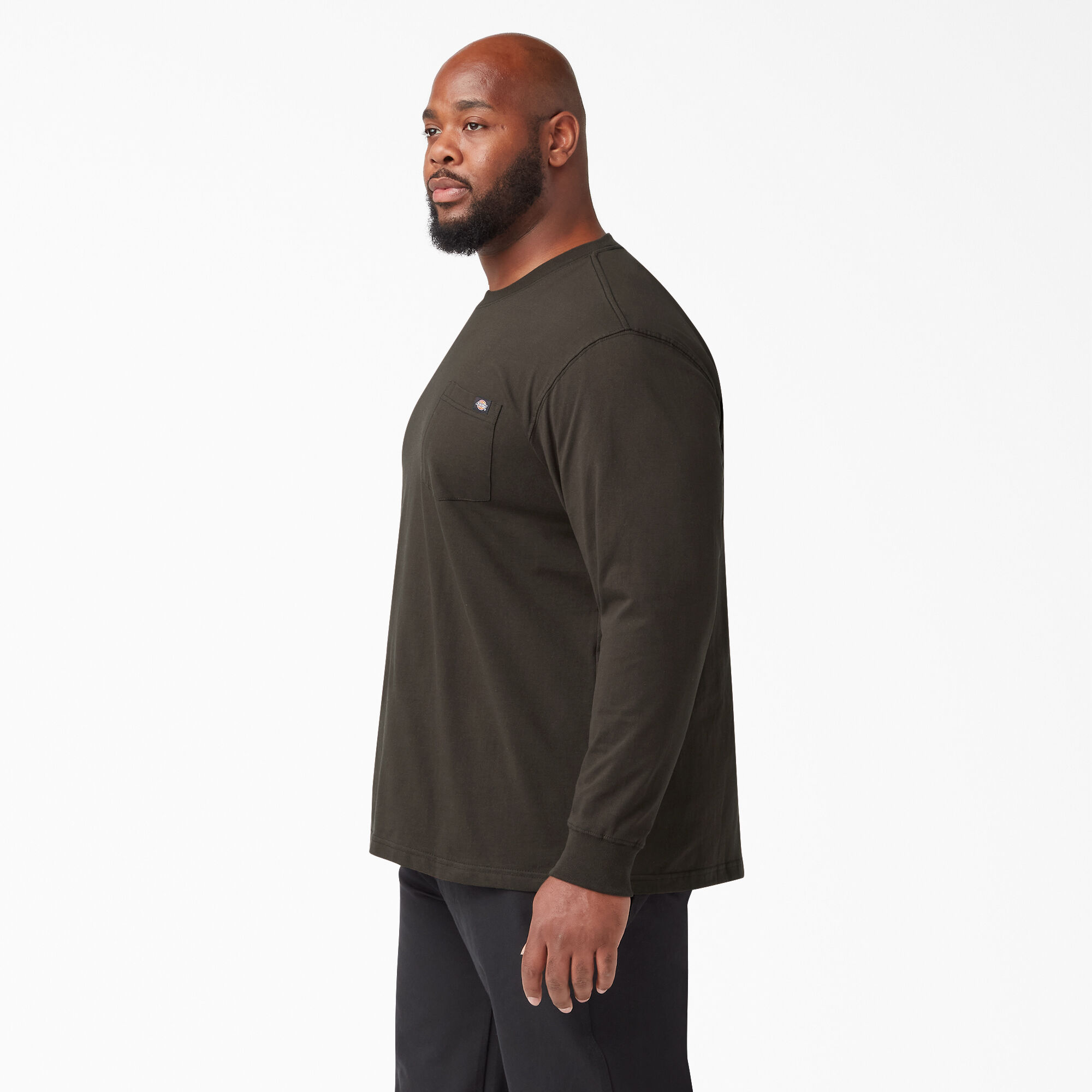 Heavyweight Long Sleeve Pocket T Shirt