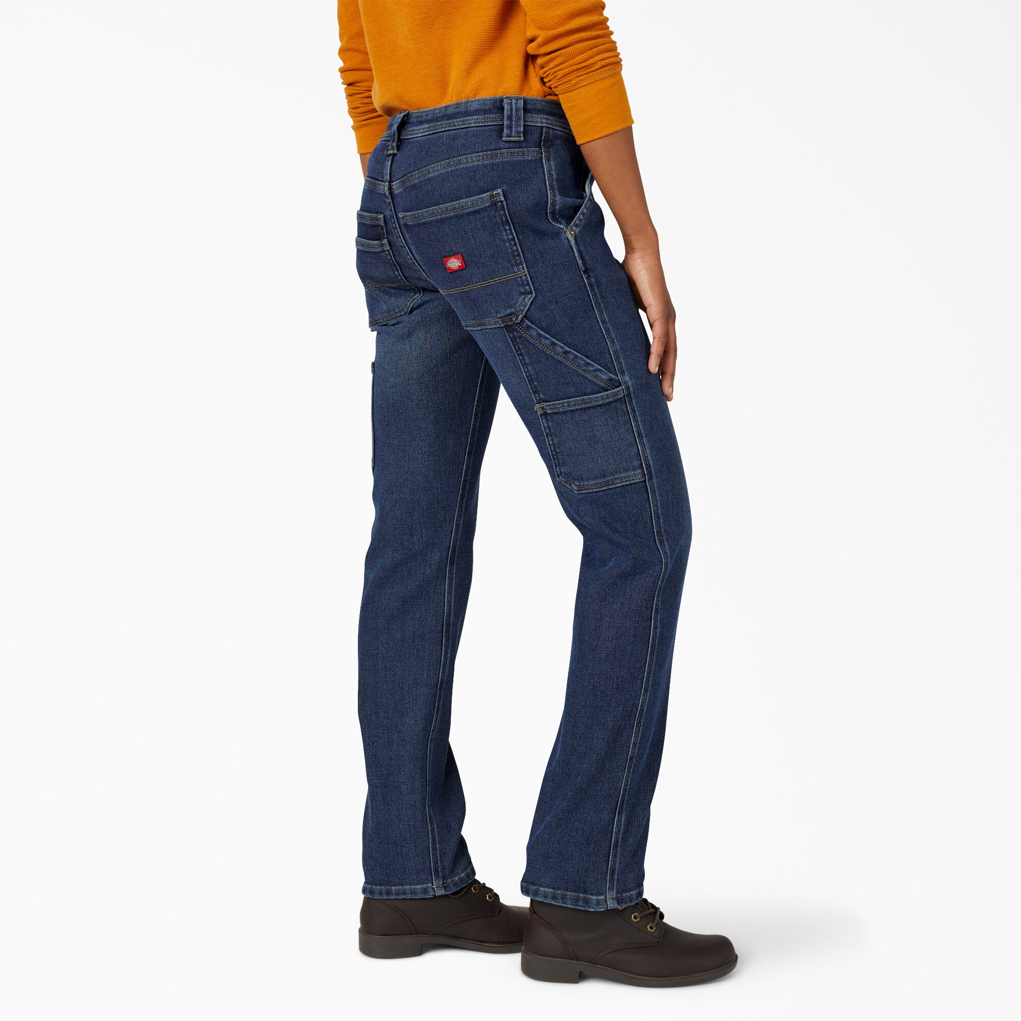 Dickies women's flannel lined jeans hotsell