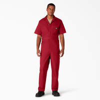 Short Sleeve Coveralls - Red (RD)