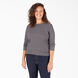 Women&#39;s Plus Long Sleeve Crew Neck Thermal Shirt - Graphite Gray &#40;GAD&#41;