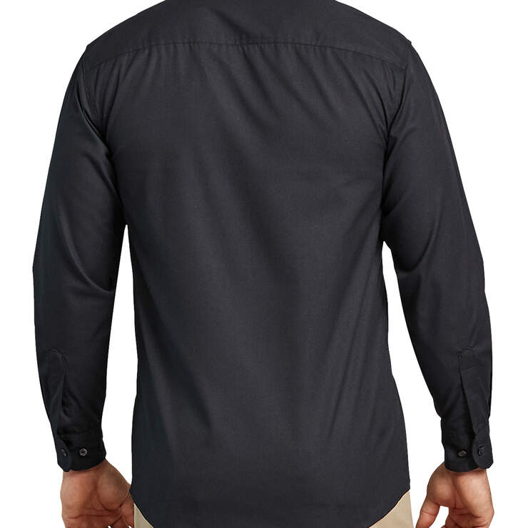 Industrial Flex Comfort Long Sleeve Shirt - Black (BK) image number 2