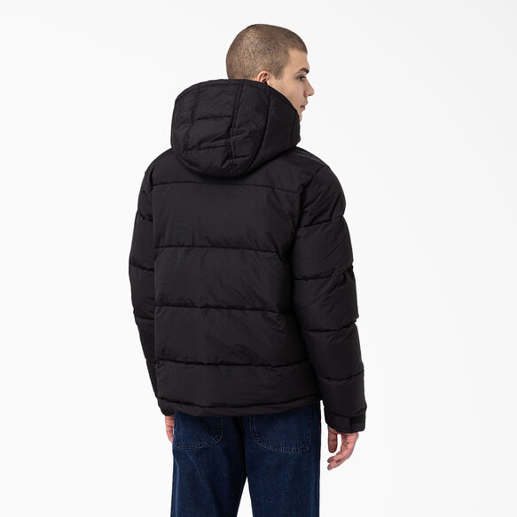 Glacier View Anorak Puffer Jacket - Charcoal Gray &#40;CH&#41;