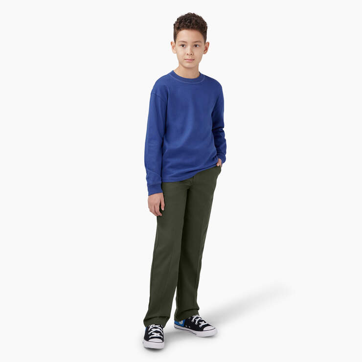 Pantalon 873 de coupe ajustée pour garçons, 4 à 20 - Olive Green (OG) numéro de l’image 5