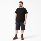 Short Sleeve Heavyweight Crew Neck T-Shirt - Black &#40;BK&#41;