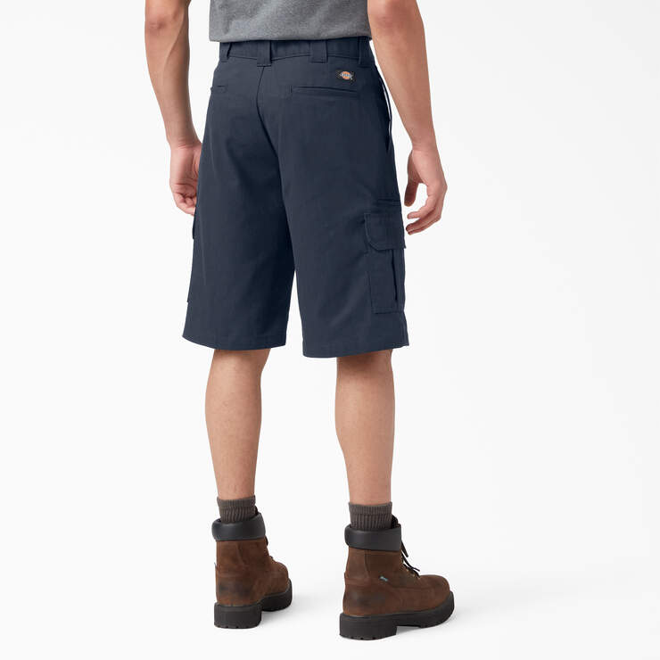 FLEX Relaxed Fit Cargo Shorts, 13" - Dark Navy (DN) image number 2