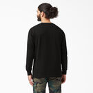 T-shirt &eacute;pais ras du cou &agrave; manches longues - Black &#40;BK&#41;