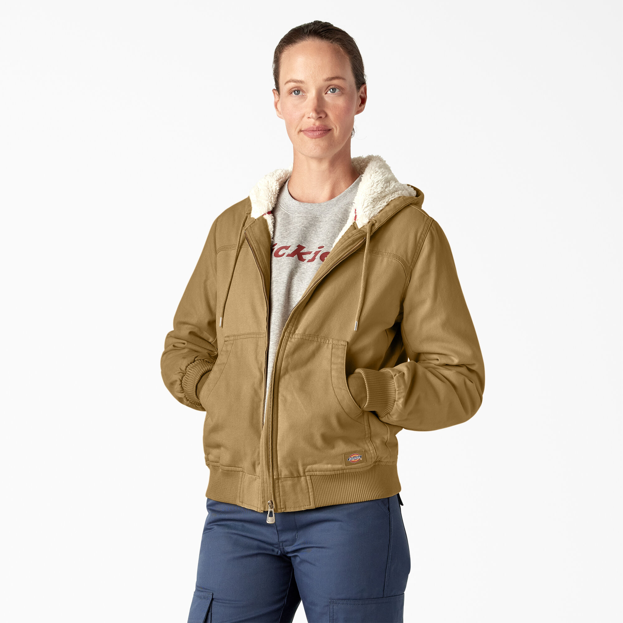 Women s Fleece Lined Duck Canvas Jacket