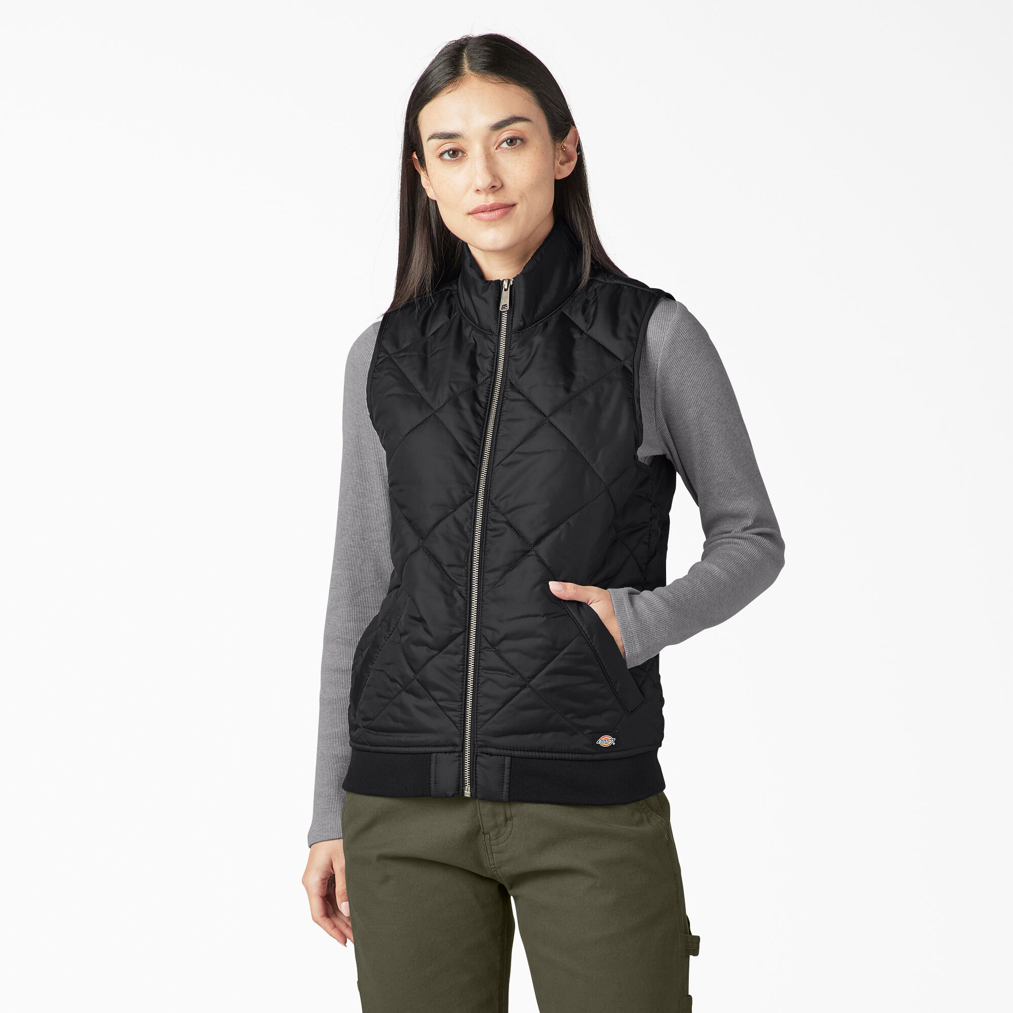 Paradoks Sydøst sponsor Women's Quilted Vest - Dickies CA