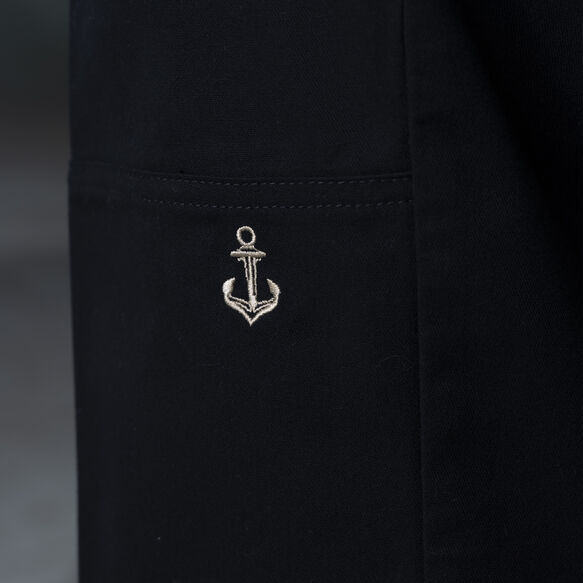 Pantalon &agrave; genoux renforc&eacute;s et jambe droite de coupe ample Ronnie&nbsp;Sandoval - Black/Desert Sand Color Block &#40;BDC&#41;