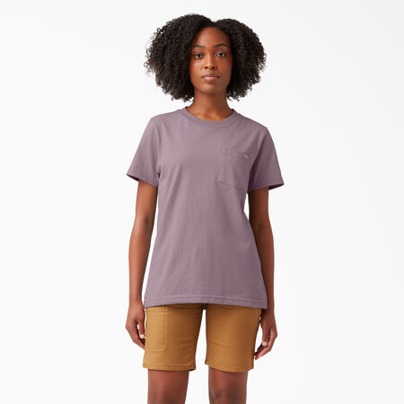 Women&#39;s Short Sleeve Heavyweight T-Shirt - Lilac &#40;LC&#41;