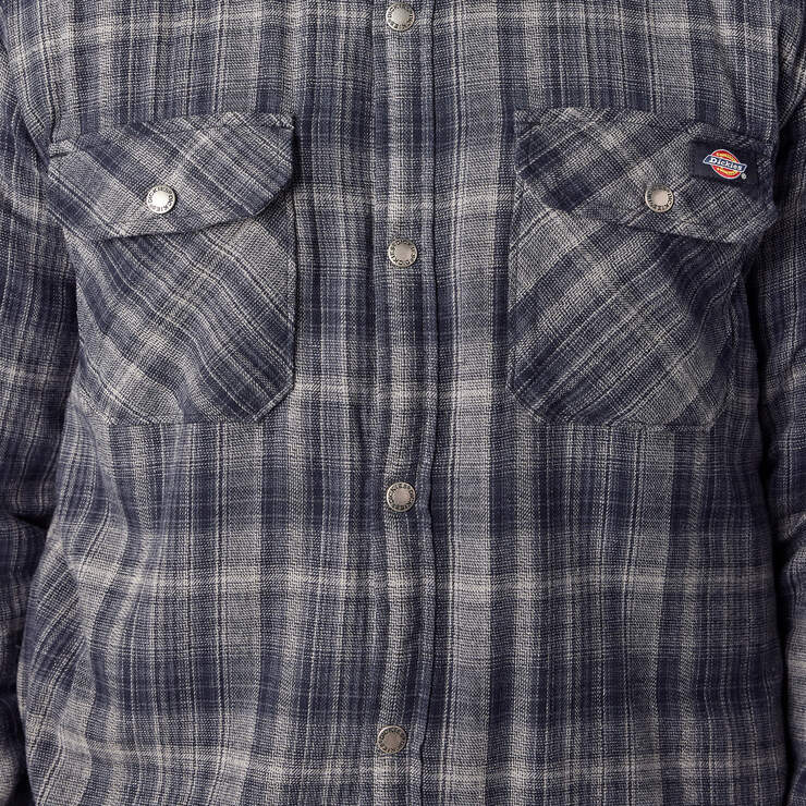 Veste-chemise en molleton long et flanelle Hydroshield - Charcoal/Black Ombre Plaid (A1T) numéro de l’image 10