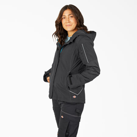 Women&#39;s Performance Workwear Waterproof Insulated Jacket - Black &#40;BK&#41;