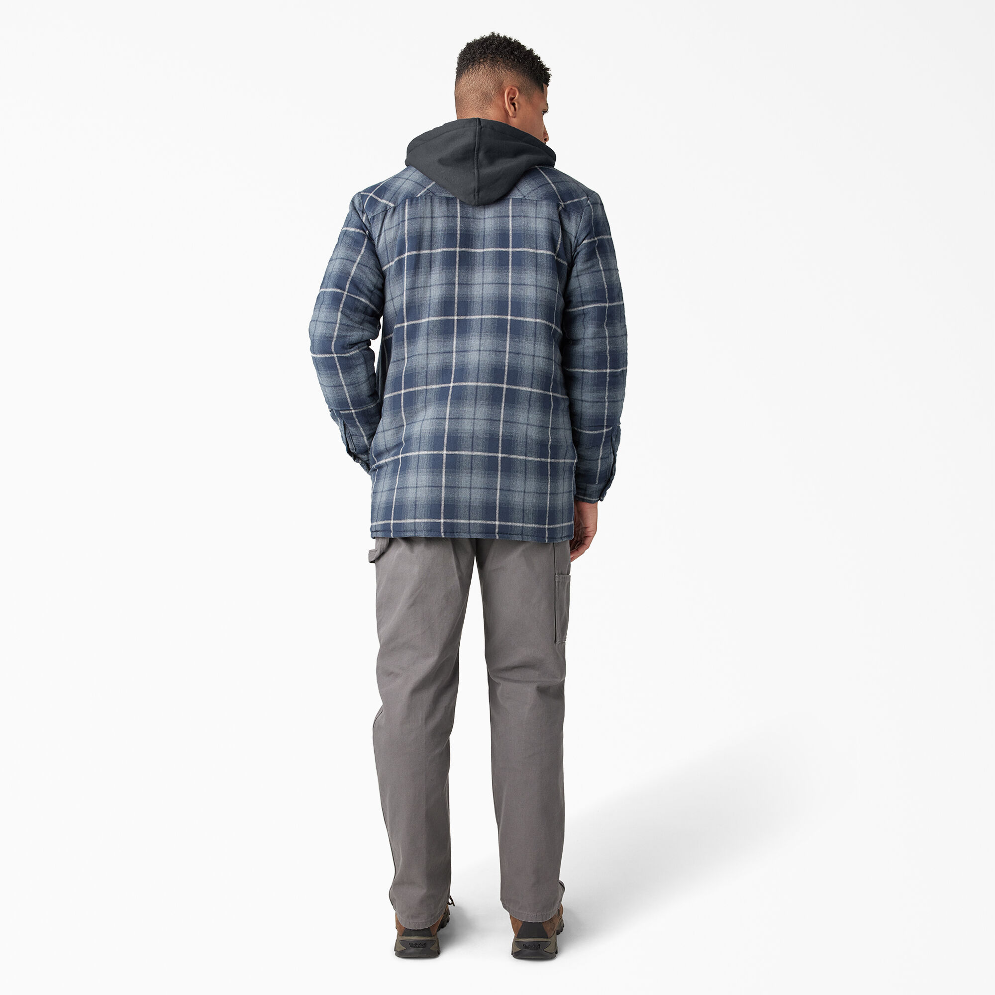 Dickies hooded flannel hot sale