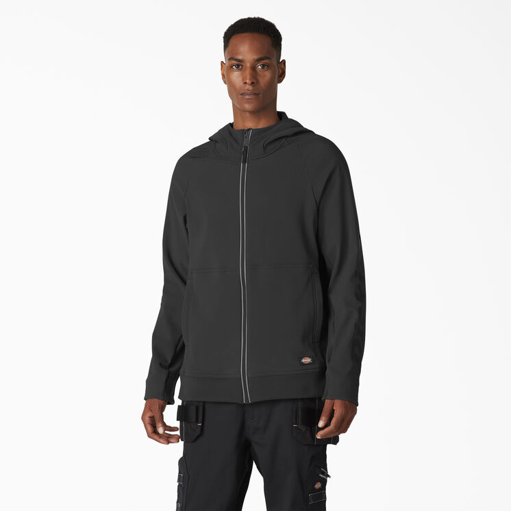 Haut &agrave; capuchon &agrave; fermeture &eacute;clair Ultimate ProTect - Black &#40;BK&#41;