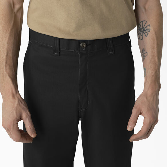 Pantalon &agrave; genou renforc&eacute; et jambe droite de skateboard Dickies - Black &#40;BK&#41;