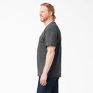 T-shirt en tissu chin&eacute; &eacute;pais &agrave; manches courtes - Charcoal Gray Heather &#40;CGH&#41;