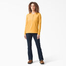 Haut Henley &eacute;pais pour femmes - Orange Glow &#40;OG3&#41;