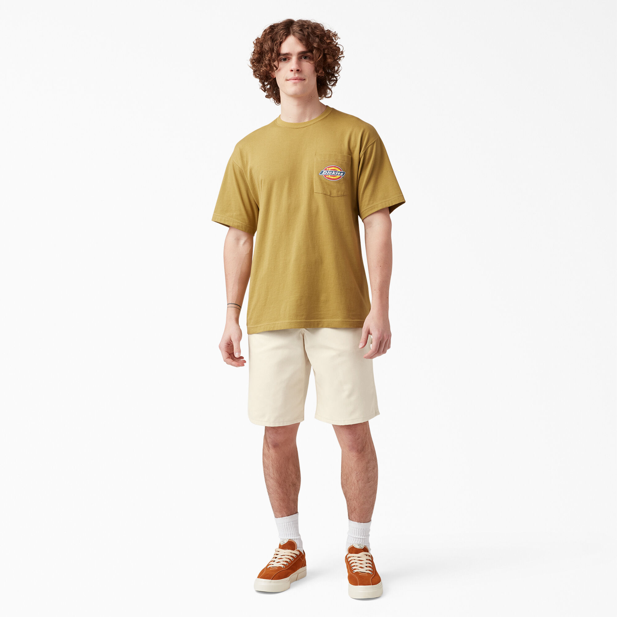 Fitted khaki shorts store