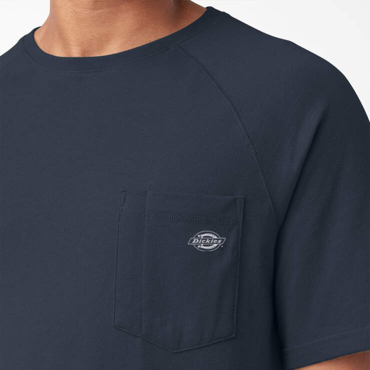 Cooling Short Sleeve Pocket T-Shirt - Dark Navy (DN) image number 10