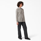 Pantalon en velours c&ocirc;tel&eacute; de coupe standard &agrave; jambe ample Halleyville pour femmes - Black &#40;BKX&#41;