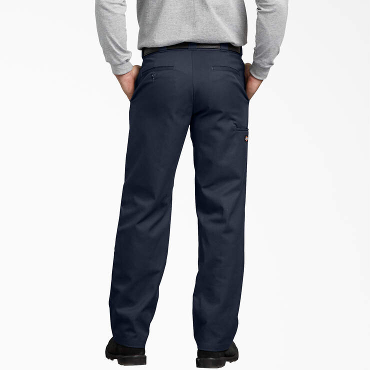 Pantalon de travail standard à jambe droite et à genoux renforcés - Dark Navy (DN) numéro de l’image 2