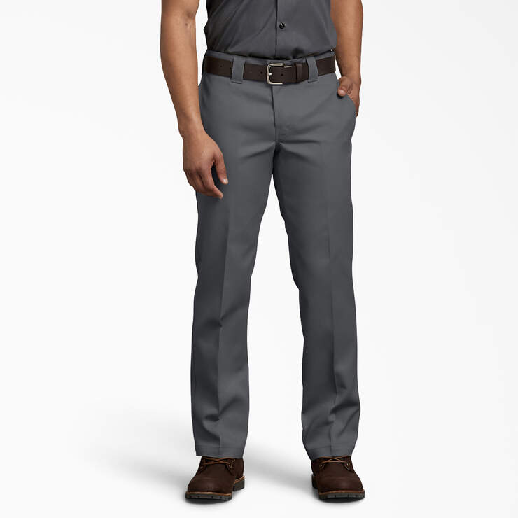 Men's 873 FLEX Slim Fit Work Pants - Charcoal Gray (CH) image number 1