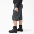 Loose Fit Multi-Use Pocket Work Shorts, 15&quot; - Charcoal Gray &#40;CH&#41;