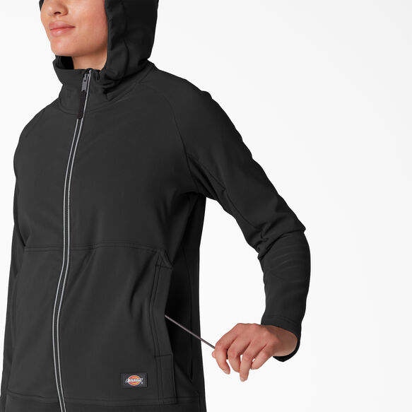 Haut &agrave; capuchon &agrave; fermeture &eacute;clair Ultimate ProTect - Black &#40;BK&#41;
