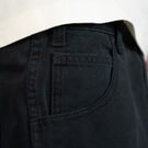 Pantalon en coutil Jake Hayes - Stonewashed Black &#40;SBK&#41;