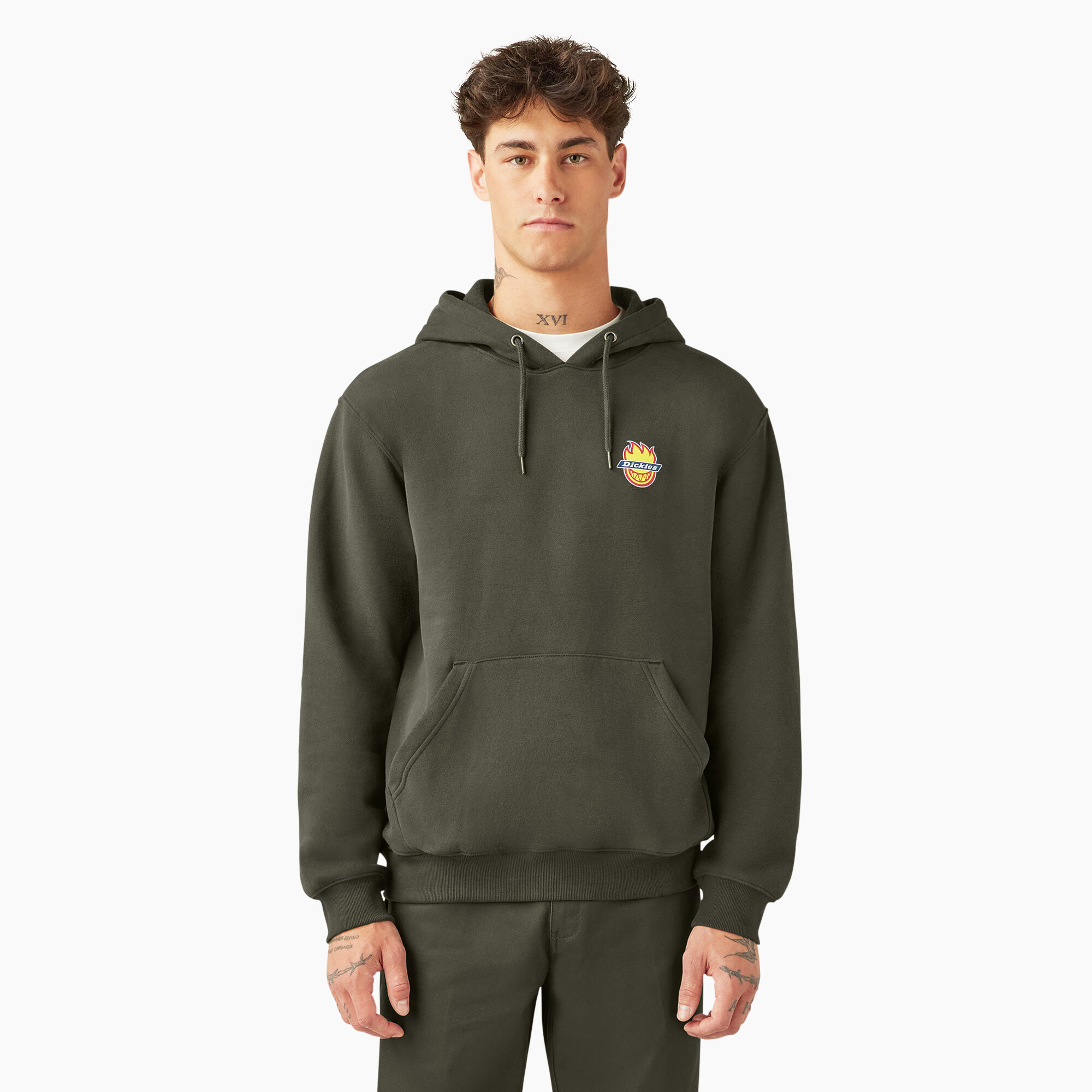 Dickies X Spitfire Hoodie Olive Green Dickies Canada
