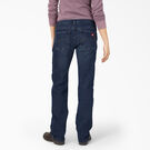 Women&rsquo;s Warming Work Jeans - Stonewashed Medium Blue &#40;MSW&#41;