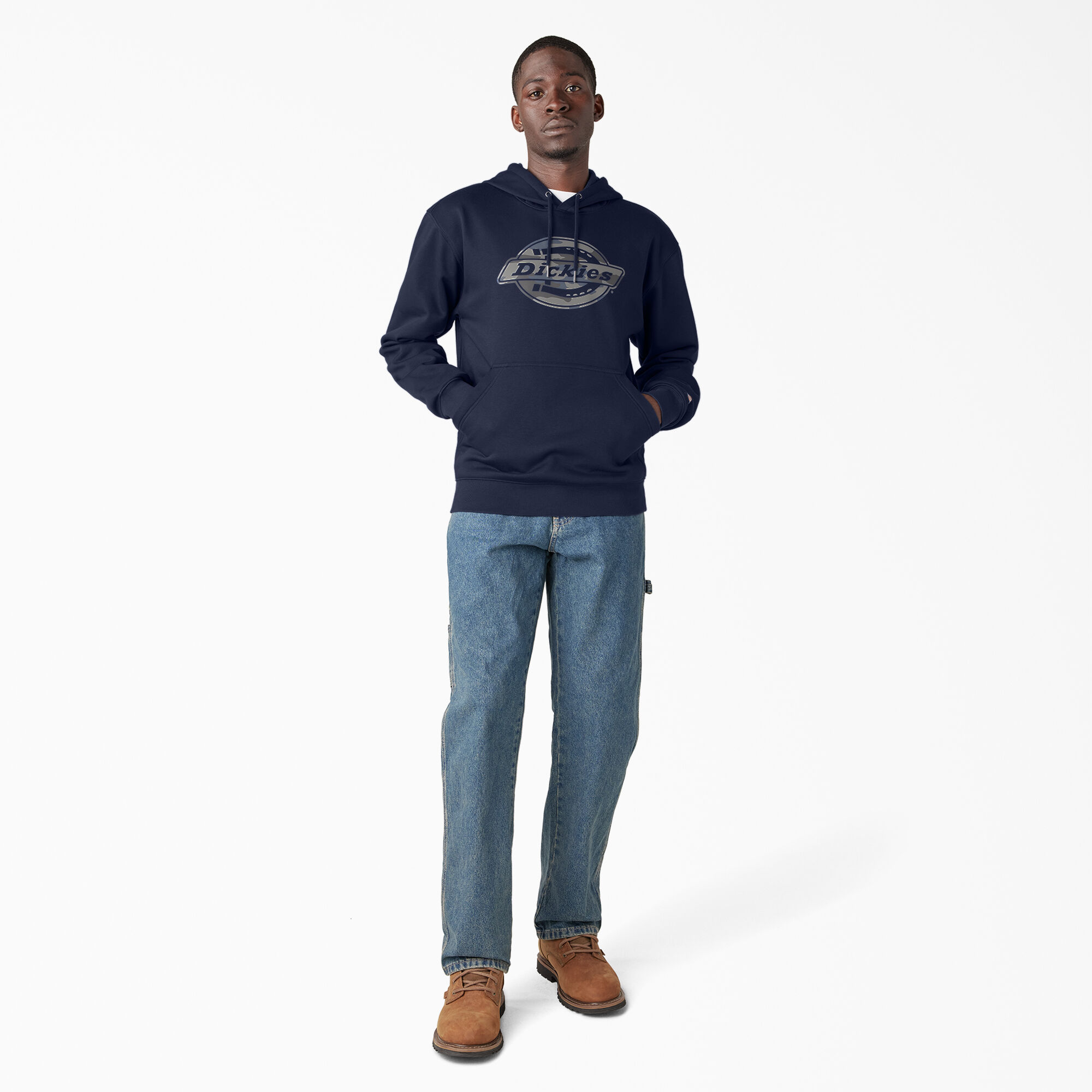 Water Repellent Camo Logo Hoodie Dickies Canada