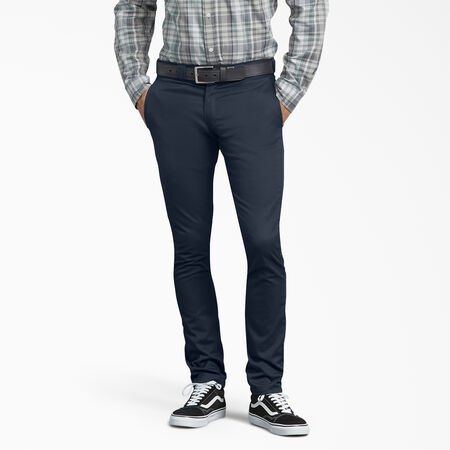 Skinny Fit Work Pants - Dark Navy &#40;DN&#41;