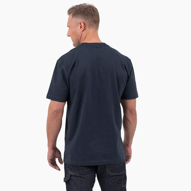 T-shirt imprimé avec logo tricolore à manches courtes - Dark Navy (DN) numéro de l’image 2