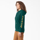 Chandail &eacute;pais avec logo sur la manche pour femmes - Forest Green &#40;FT&#41;